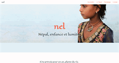 Desktop Screenshot of nepalenfanceetlumiere.org