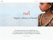 Tablet Screenshot of nepalenfanceetlumiere.org